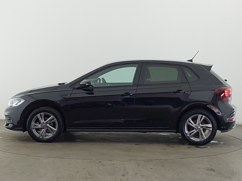 Volkswagen Polo 1.0 Tsi R-line Dsg Black #4