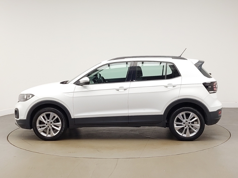 Volkswagen T-Cross 1.0 Tsi Se White #4