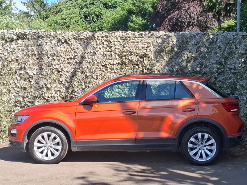 Volkswagen T-Roc 1.0 Tsi Se Orange #4