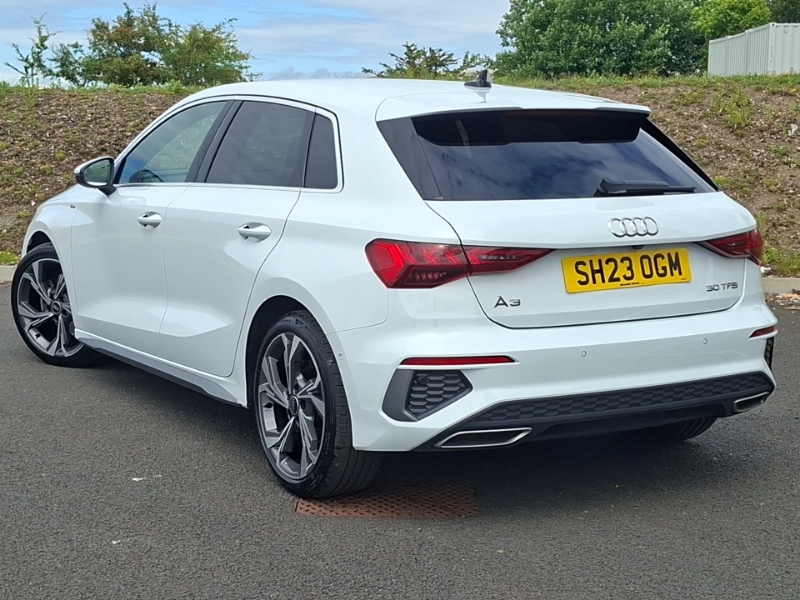 Audi A3 30 Tfsi S Line S Tronic White #2