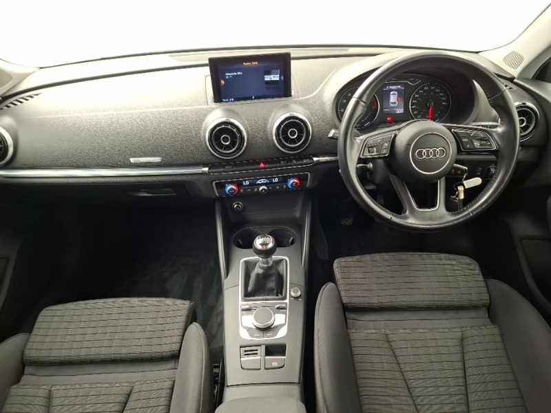 Audi A3 1.0 Tfsi Sport SL66HMV White #3