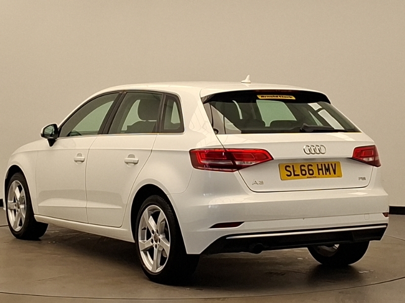 Audi A3 1.0 Tfsi Sport SL66HMV White #2
