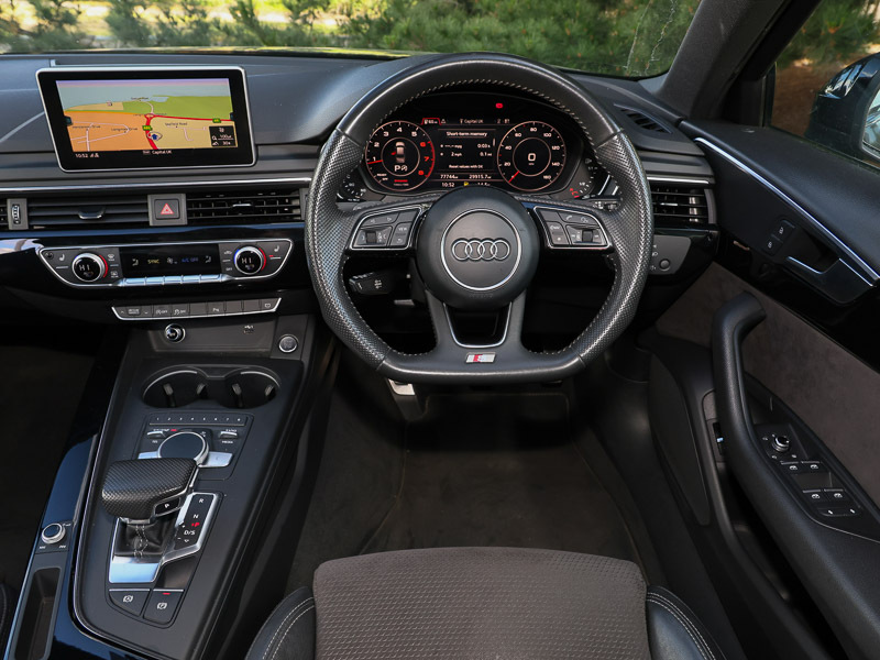 Audi A4 3.0 Tdi Quattro Sport S Tronic Leathertech Red #7