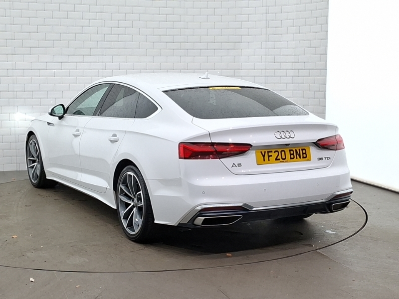 Audi A5 35 Tdi S Line S Tronic White #2