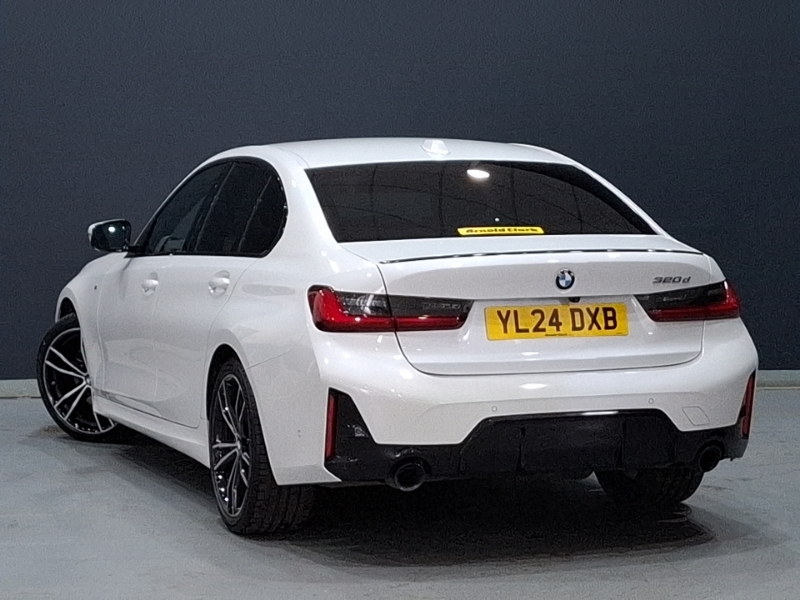 BMW 3 Series 320D Mht M Sport Step Pro Pack YL24DXB White #2