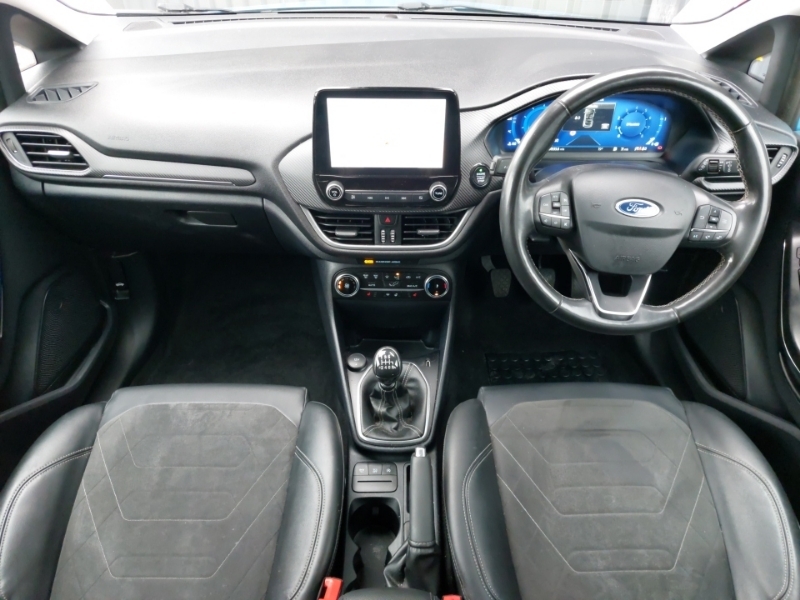 Ford Fiesta 1.0 Ecoboost Hbd Mhev 125 Titanium Vignale YP72BVE Blue #3