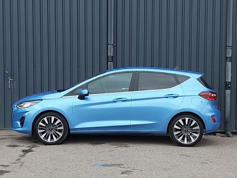 Ford Fiesta 1.0 Ecoboost Hbd Mhev 125 Titanium Vignale YP72BVE Blue #4
