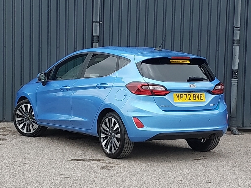 Ford Fiesta 1.0 Ecoboost Hbd Mhev 125 Titanium Vignale YP72BVE Blue #2