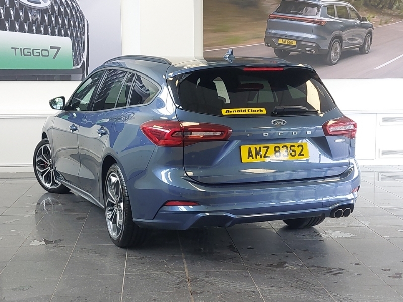 Ford Focus 1.0 Ecoboost Hybrid Mhev 155 St-line X AMZ8362 Blue #2