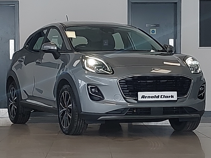 Ford Puma 1.0 Ecoboost Hybrid Mhev Titanium Dct WA22KTE Silver