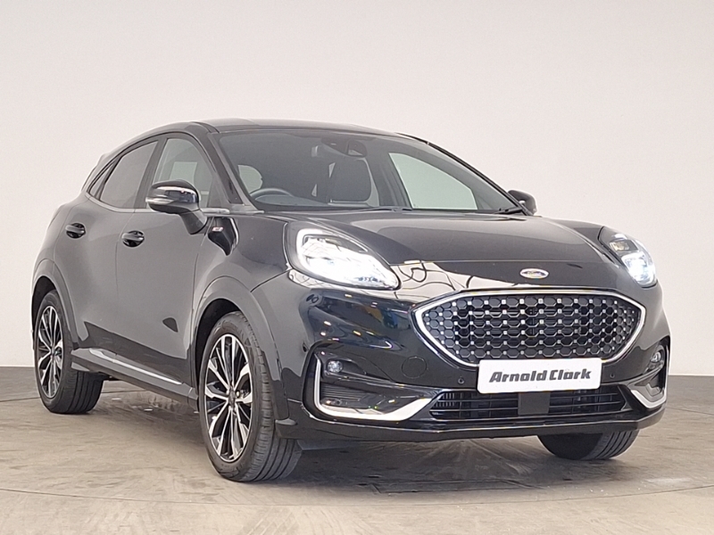 Ford Puma 1.0 Ecoboost Hybr Mhev 155 St-line Vignale Dct Black