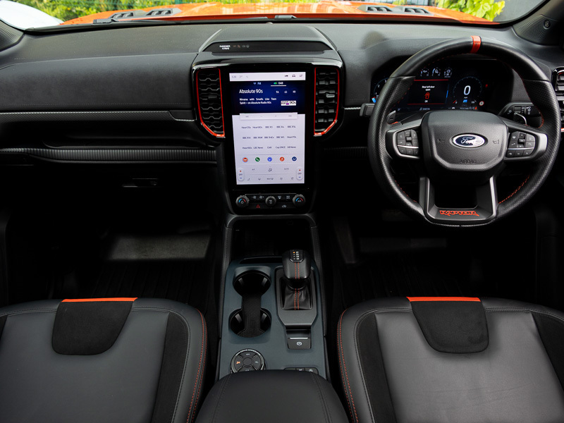 Ford Ranger Pick Up Double Cab Raptor 3.0 Ecoboost V6 292 Orange #3