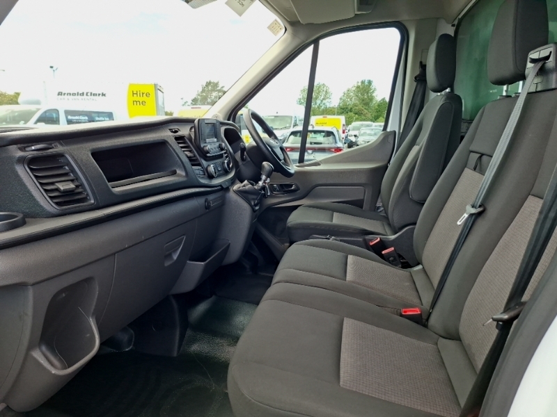 Ford Transit Custom 2.0 Ecoblue 130Ps Chassis Cab White #5