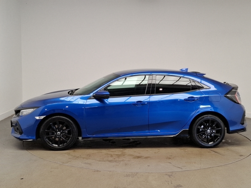Honda Civic 1.5 Vtec Turbo Sport Blue #4