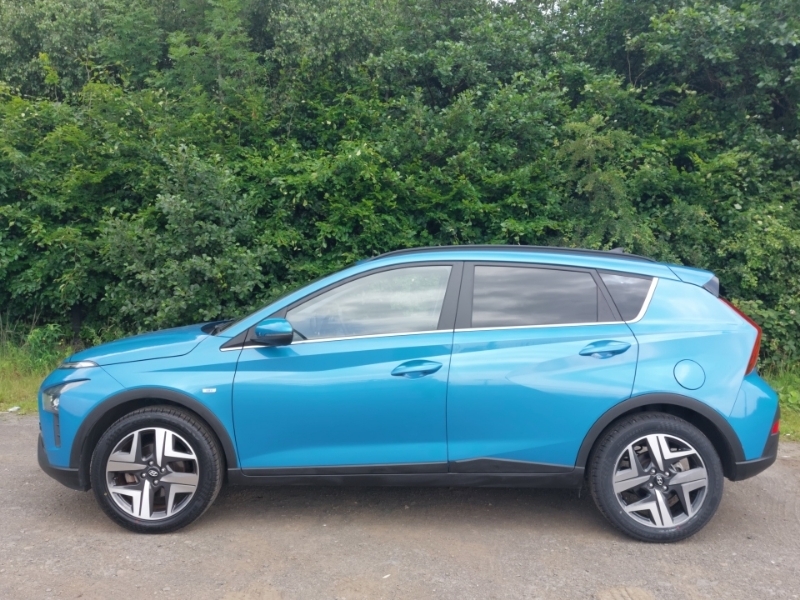 Hyundai Bayon 1.0 Tgdi 120 48V Mhev Premium Dct YUI5735 Blue #4