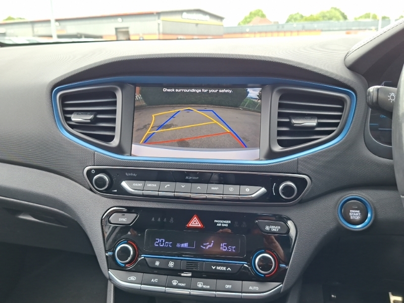 Hyundai Ioniq Hatchback Blue #9