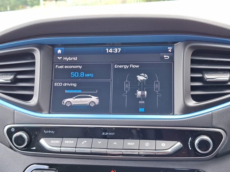 Hyundai Ioniq Hatchback Blue #16