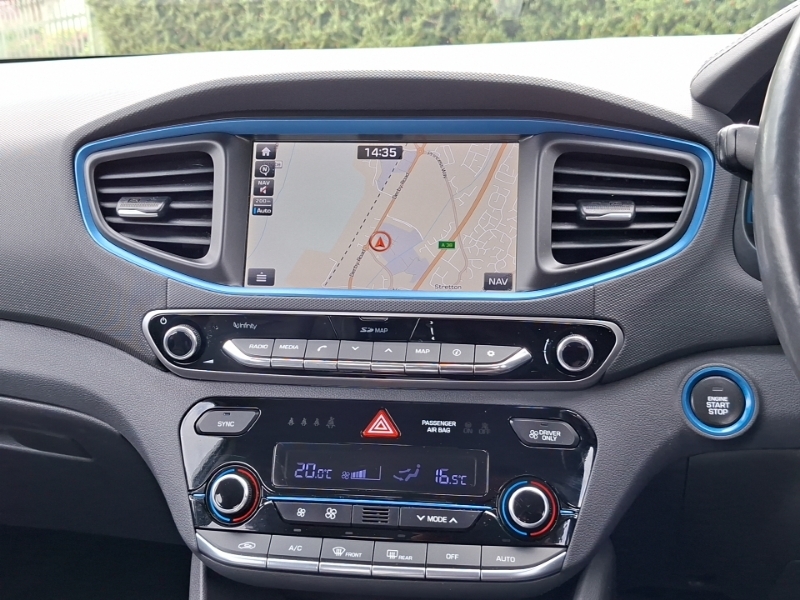 Hyundai Ioniq Hatchback Blue #10