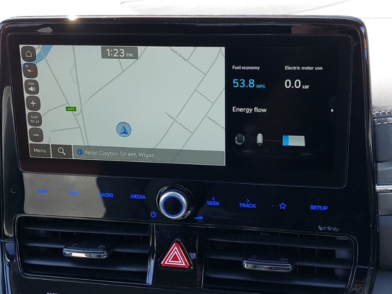 Hyundai Ioniq Hatchback Blue #10