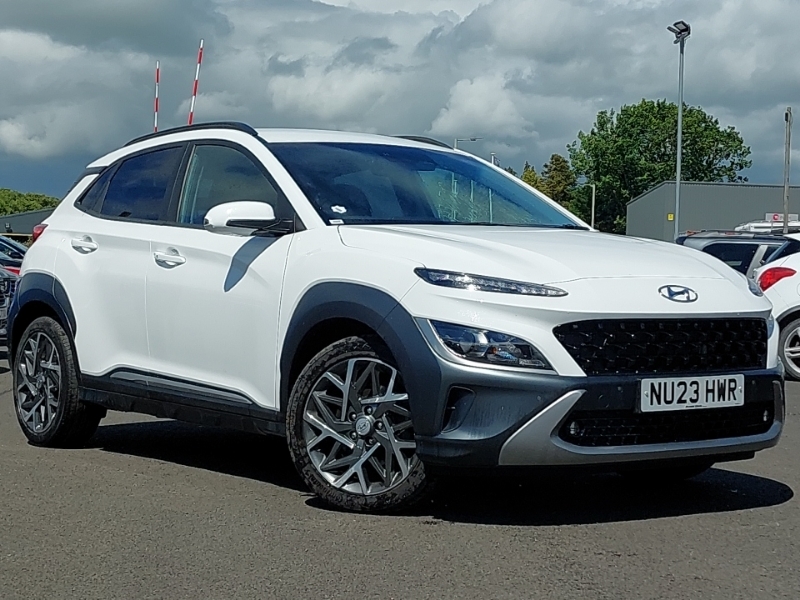 Hyundai Kona 1.6 Gdi Hybrid Premium Dct White