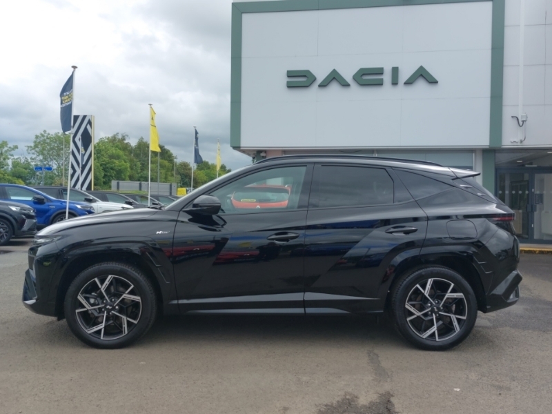 Hyundai Tucson 1.6T Plug-in Hybrid N Line Black #4