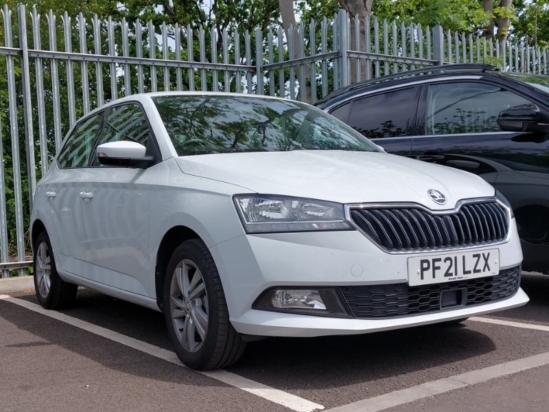 Skoda Fabia 1.0 Tsi Se Dsg White