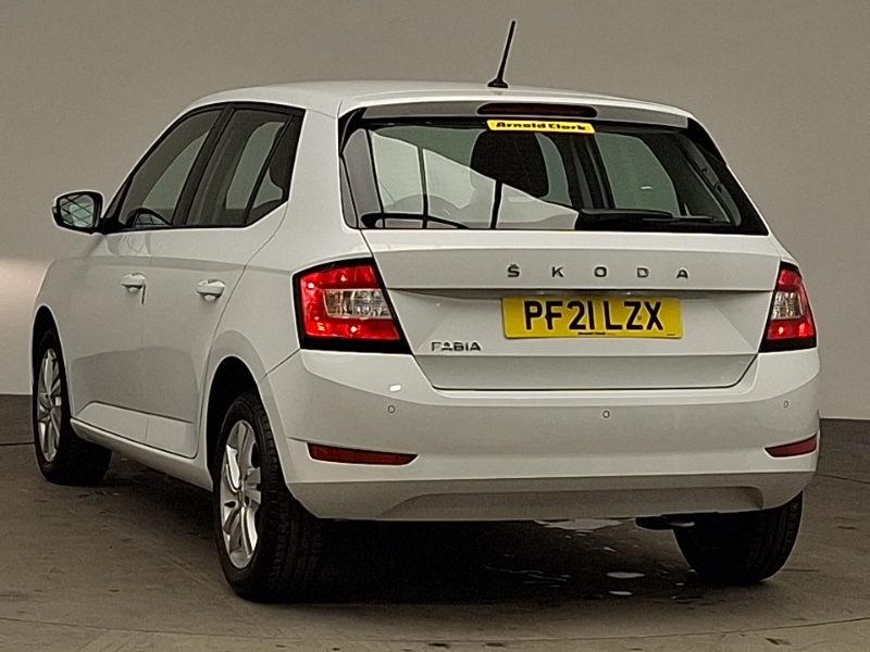 Skoda Fabia 1.0 Tsi Se Dsg White #2