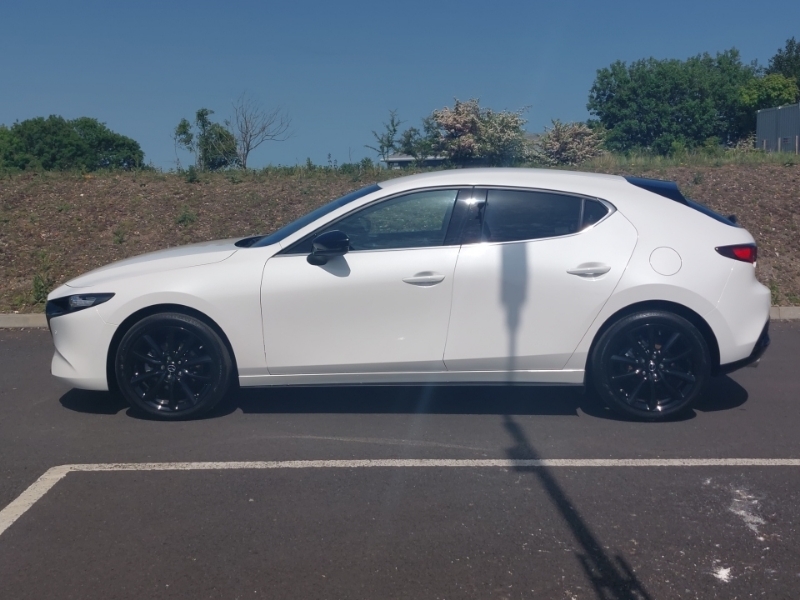 Mazda 3 2.5 E-skyactiv G Mhev 140 Homura White #4