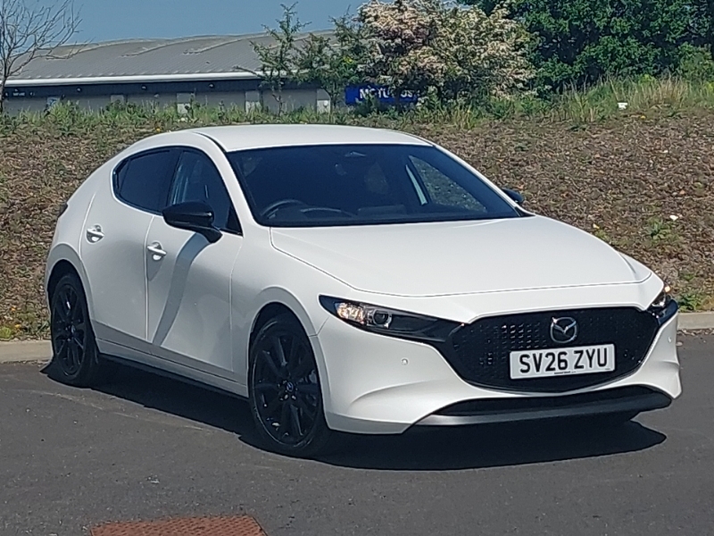 Mazda 3 2.5 E-skyactiv G Mhev 140 Homura White