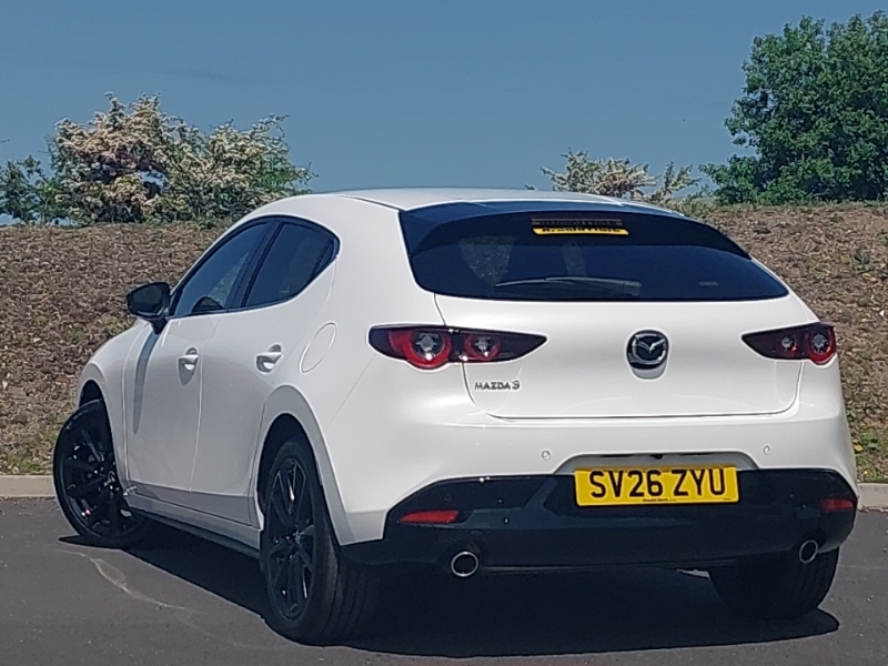 Mazda 3 2.5 E-skyactiv G Mhev 140 Homura White #2