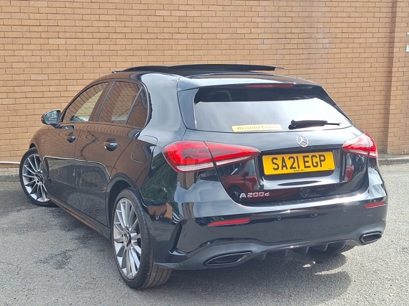 Mercedes-Benz A Class A200d Exclusive Edition Black #2