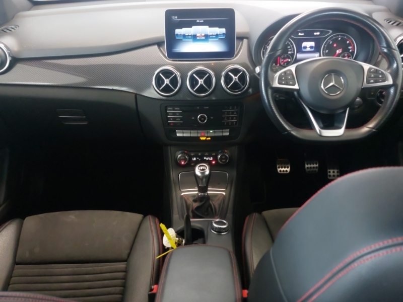 Mercedes-Benz B Class B180d Amg Line Red #4
