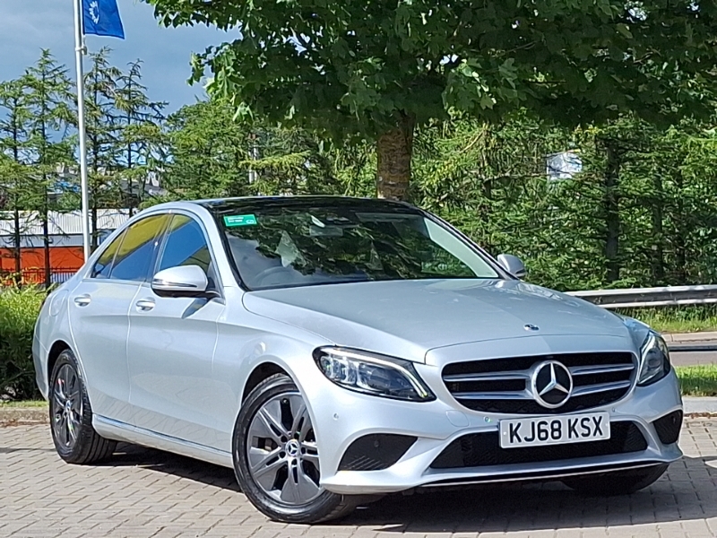 Mercedes-Benz C Class C200 Sport Premium Plus 9G-tronic Silver