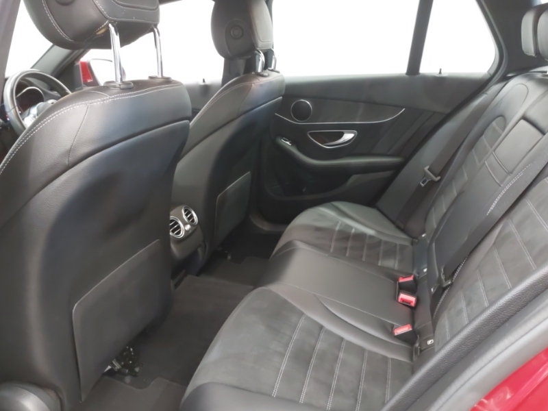 Mercedes-Benz C Class C200 Amg Line 9G-tronic Red #6