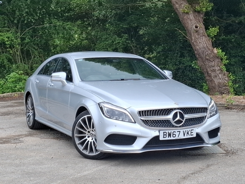 Mercedes-Benz CLS Cls 220D Amg Line 7G-tronic Silver