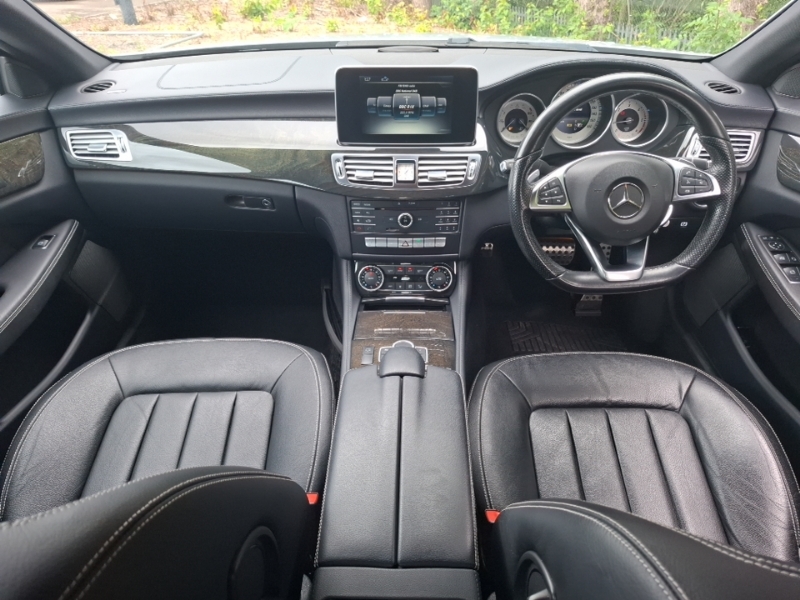Mercedes-Benz CLS Cls 220D Amg Line 7G-tronic Silver #3