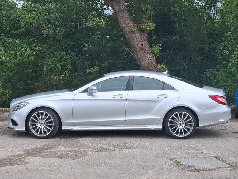 Mercedes-Benz CLS Cls 220D Amg Line 7G-tronic Silver #4