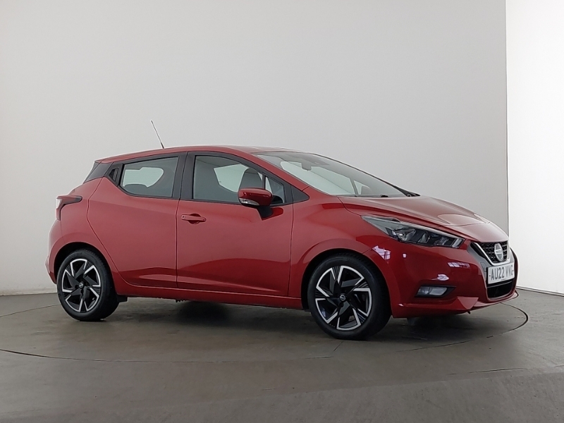 Nissan Micra Hatchback 1.0 Ig-t Acenta 2022 Red #7