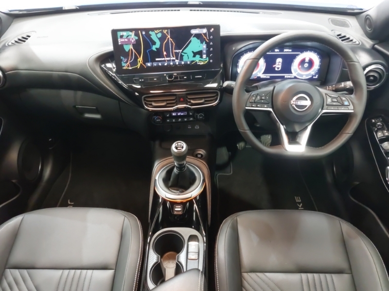 Nissan Juke 1.0 Dig-t Tekna Blue #3