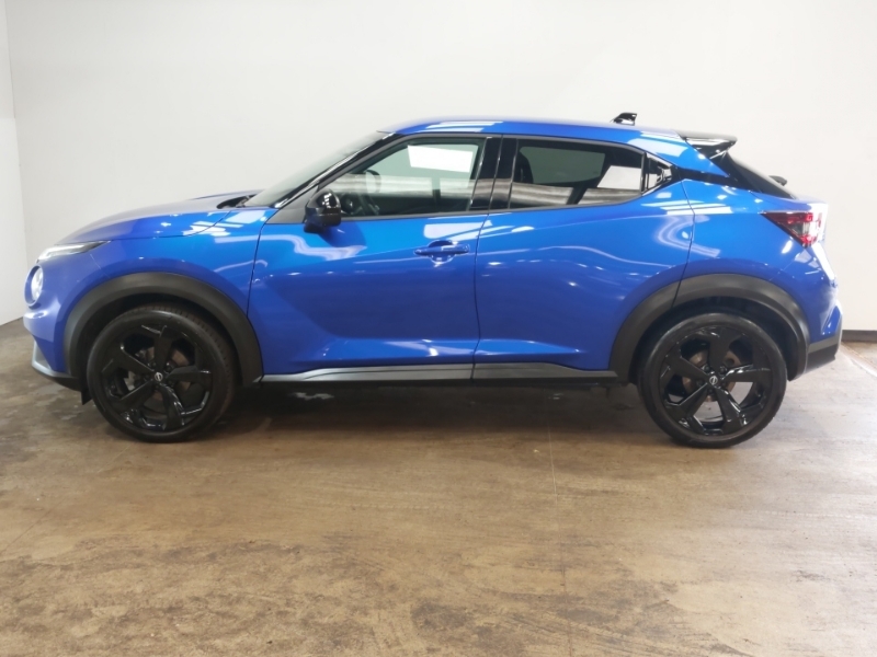 Nissan Juke 1.0 Dig-t Tekna Blue #4