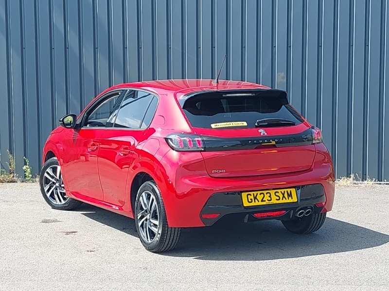 Peugeot 208 1.2 Puretech 130 Allure Premium Eat8 GK23SXM Red #2