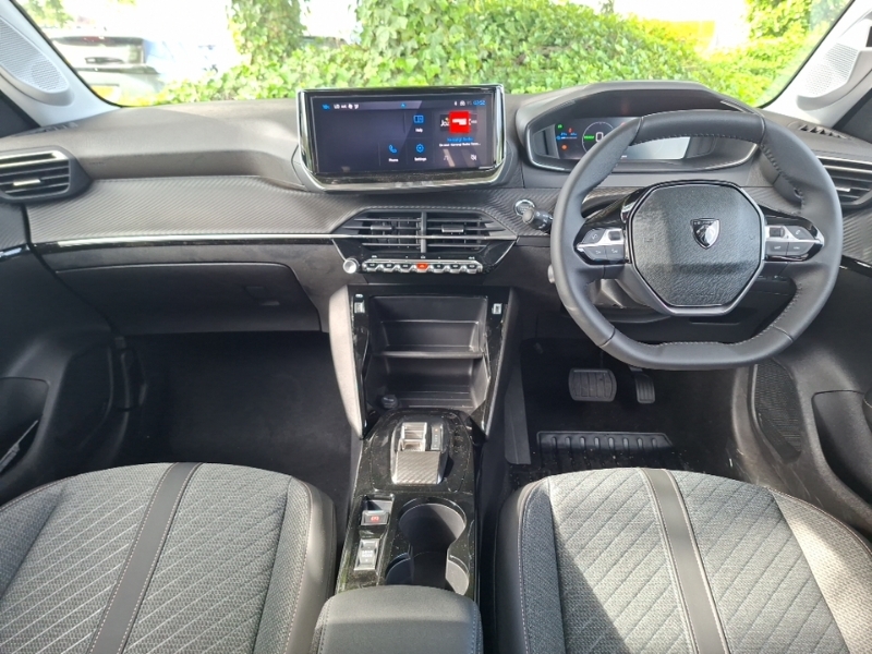 Peugeot e-208 100Kw Allure 50Kwh Yellow #3