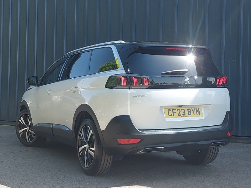 Peugeot 5008 1.2 Puretech Gt Eat8 CF23BYN White #2
