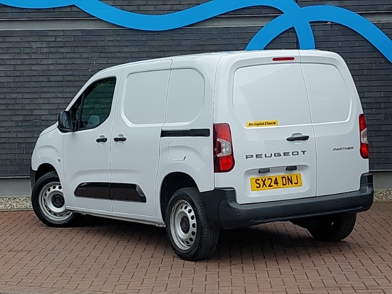Peugeot Partner 1.5 Bluehdi 100 Professional Van White #2