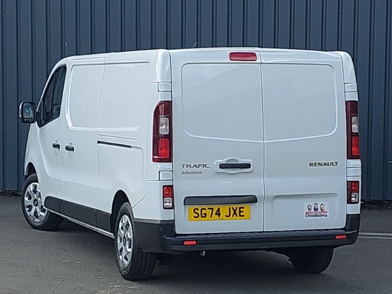 Renault Trafic Ll30 Blue Dci 130 Advance Safety Van White #2