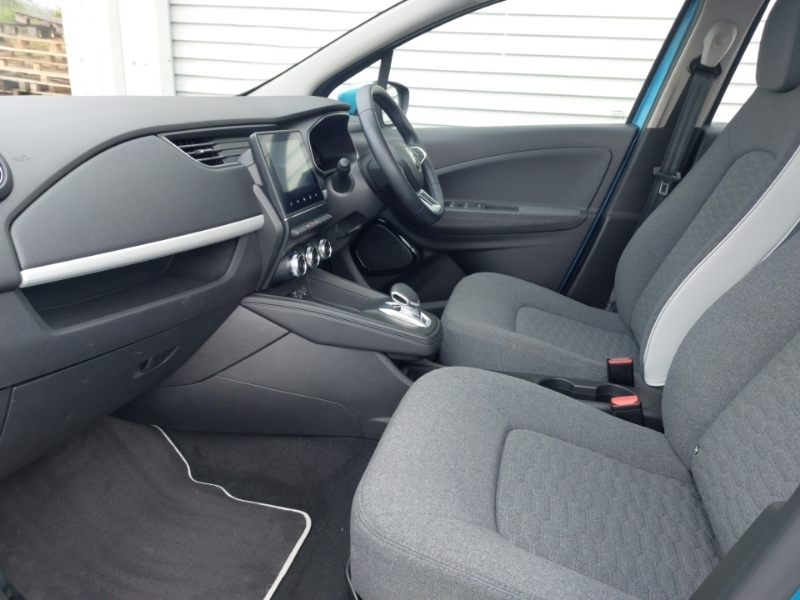 Renault Zoe 100Kw Iconic R135 50Kwh Rapid Charge Blue #5