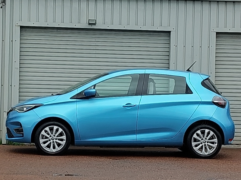 Renault Zoe 100Kw Iconic R135 50Kwh Rapid Charge Blue #4