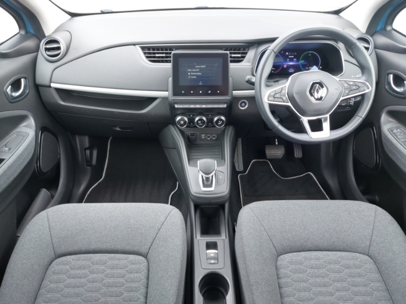 Renault Zoe 100Kw Iconic R135 50Kwh Rapid Charge Blue #3