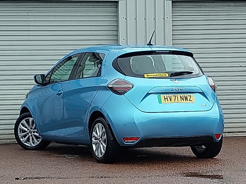 Renault Zoe 100Kw Iconic R135 50Kwh Rapid Charge Blue #2