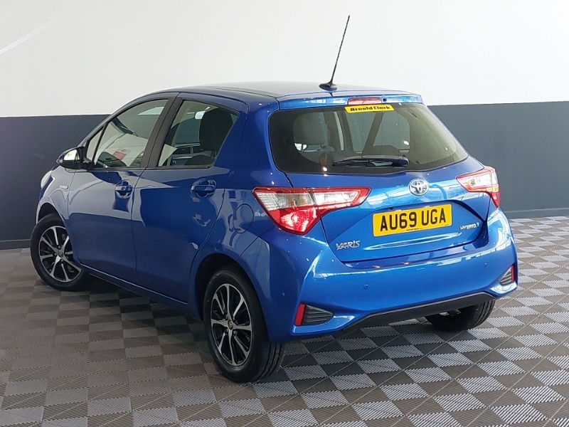 Toyota Yaris 1.5 Hybrid Icon Tech Cvt Blue #2